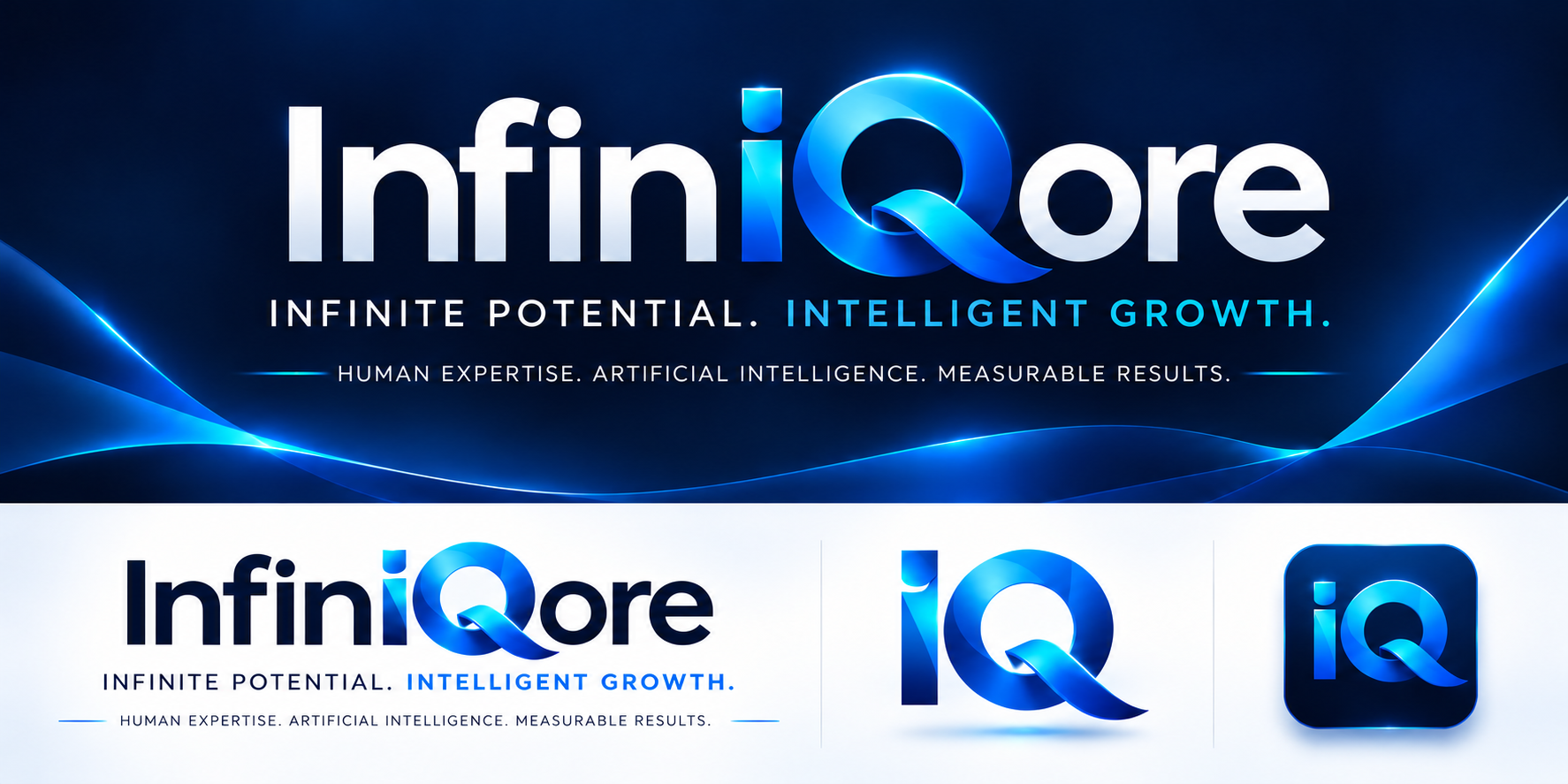 InfiniQore. Infinite Potential. Intelligent Growth. Human Expertise. Artificial Intelligence. Measurable Results.
